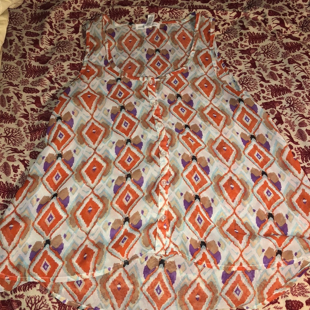 A button down shirt